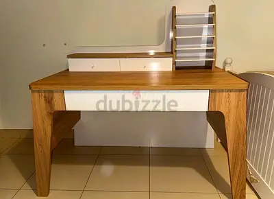 Desk with drawers