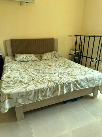 Home Centre Queen Bed with Mattress