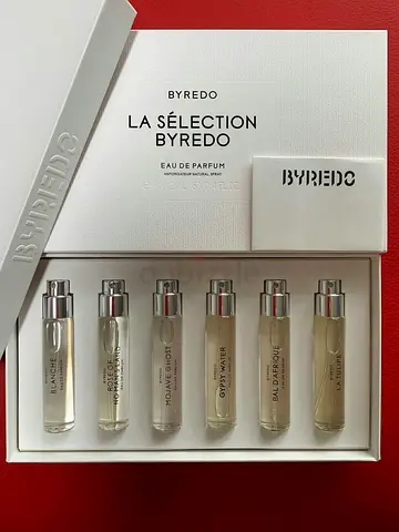 Byredo La Sélection set — 6 Eau de Parfum travel sprays (sample set)