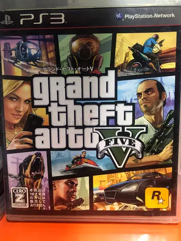 Grand Theft Auto V (GTA V) - PS3 Disc/Case