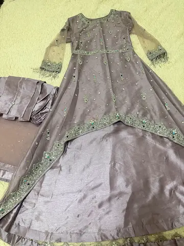 Light Purple Embellished Formal Women's Dress (party dress, wedding dress, special occasions dress)