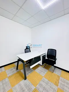 UMM RAMOOL (Near DXB Airport) | Fully Furnished 180 Sq. Ft. Office | Free Wi-Fi & Electricity