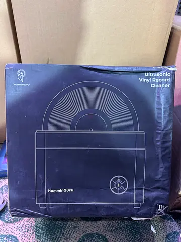 Ultrasonic Vinyl Record Cleaner (sealed box) - HumminGuru