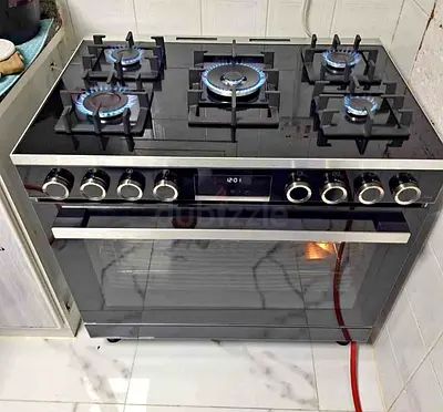 Bosch top gas oven electric digital model series 8
