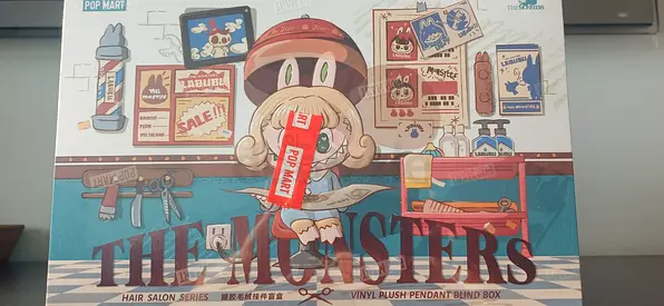 Labubu : " The monsters " hair salon series