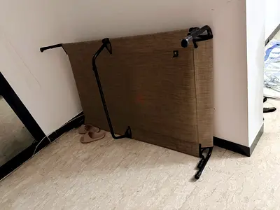 Used foldable cooling dog bed  / portable camp bed — good condition