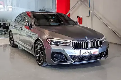 AED 1748/month | 2021 BMW 5-Series 530i M Sport | GCC Specs | Ref#546198