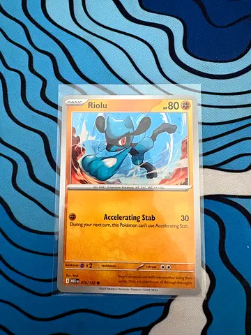 Riolu Pokemon card