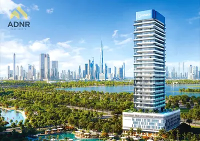 Waterfront 1BR Apartment | Meydan Horizon | Lagoon & Skyline Views