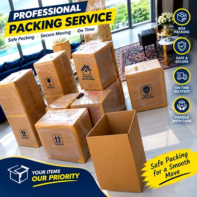 Akash Flexible Moving Services
Cartons, Chairs, Tables & Pickup Truck Transport
