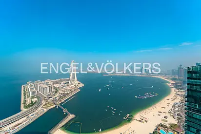 Luxury Furnished | Full Sea and Ain Dubai Views