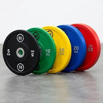 BU Premium Urethane Bumper Plates 5 kg- 25 kg- pair( 5 kg, 10 kg, 15 kg, 20 kg, 25 kg-2 pcs)