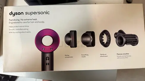 Dyson Supersonic Hair Dryer with Attachments - Boxed