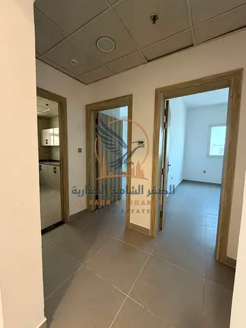 A two-bedroom apartment with a balcony and modern finishes, offering comfort, privacy, and a family