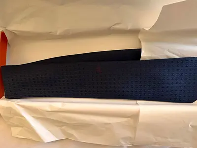 Classic Hermes Navy Blue Men's Tie