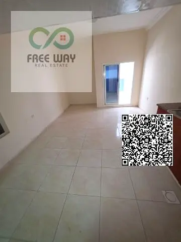 Annual Studio for Rent in Ajman – Al Rawda 2 A comfortable studio apartment featuring a balcony and