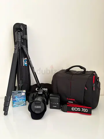 Canon 70D Kit + EF-S 17-55mm f/2.8 IS USM (Mint Condition, Low Shutter Count: 4,685)