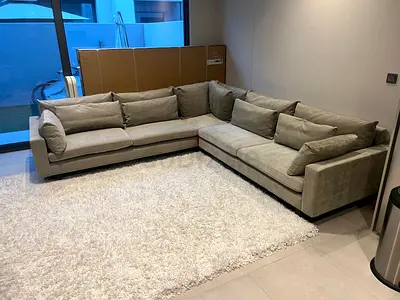 West Elm Harmony feather 🪶 filled Corner Sofa