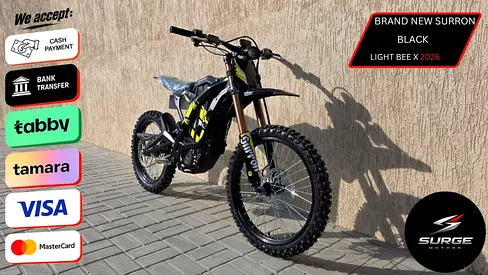 SURRON BRAND NEW BLACK SURRON LIGHT BEE X 2026 WITH 1 YEAR WARRANTY FOR SALE
