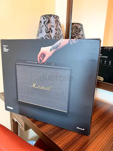 Marshall Wobun III Bluetooth Speaker (Good Condition) — Black