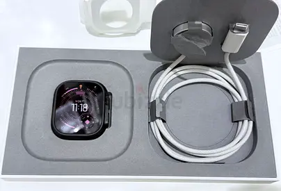 Apple Watch Ultra 3 49mm Black Titanium Black Strap -TDRA Version