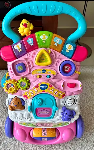 VTech Light-Up Baby Walker. Good Working Condition