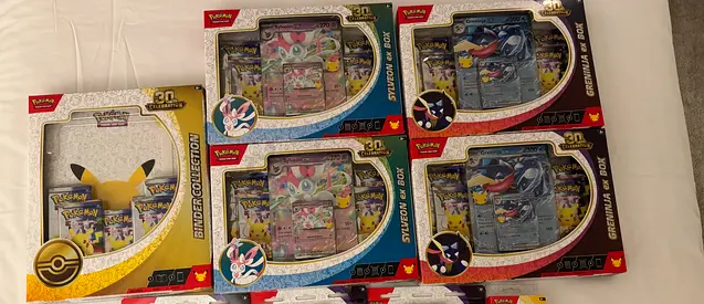 Pokemon 30th Celebration Bundle Combo