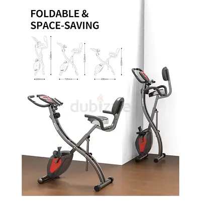 PROIRON Foldable Exercise Bike – 8 Resistance Levels – Excellent Condition