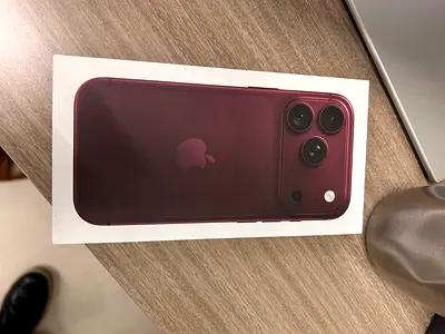 Sealed Apple iPhone (Product Burgundy ) in Box