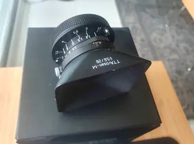 Ttartisan 28mm F5.6 black M mount lens for leica