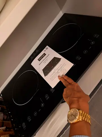 Portable Double Induction Cooktop - Like New