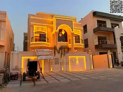 Luxurious Classic Villa for Sale in Al Helio 2 – Ajman | Full Stone Facade | Strategically Located