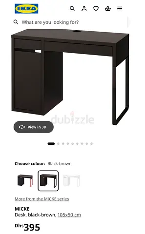IKEA MIKE DESK (105x50x76 cm)
