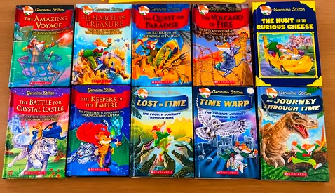 Geronimo Stilton children's book collection