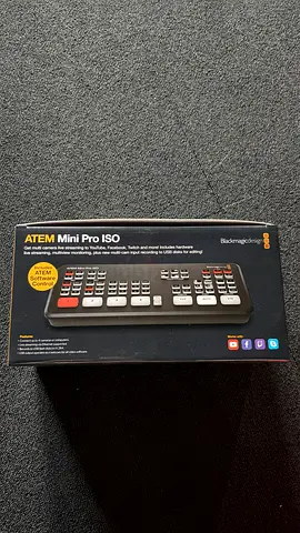 Blackmagic Design ATEM Mini Pro ISO Video Switcher - Used