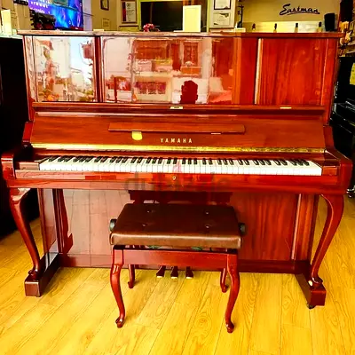 Yamaha W106 Silent Upright Piano – Premium Acoustic Performance & Quiet Practice