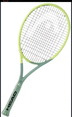 At tennis racket almost brand new