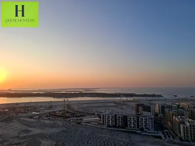 sea facing 3bhk with balcony | maid room | free parking