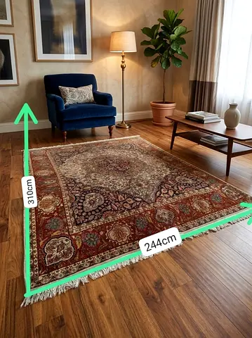 Pakistani Handmade Carpet – Beautiful Traditional Design