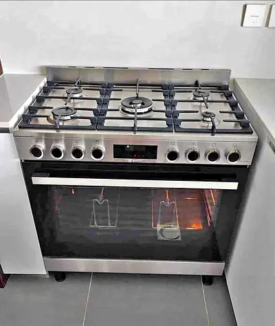 Bosch top gas oven electric Series 8