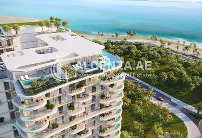 Furnished Corner 2BR+ Maid | Unobstructed Sea View