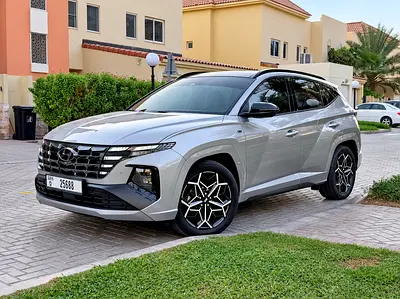 Hyundai Tucson 2.5L N-Line 2022, GCC Specs, Full Option, Original Paint, Perfect Condition