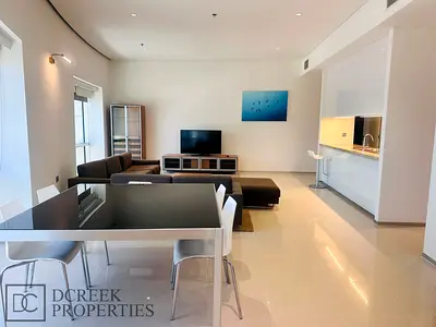 Sea View | Fully Furnished | DEWA & Cleaning Included Luxury 1BR | All Bills Included | Prime SZR Location