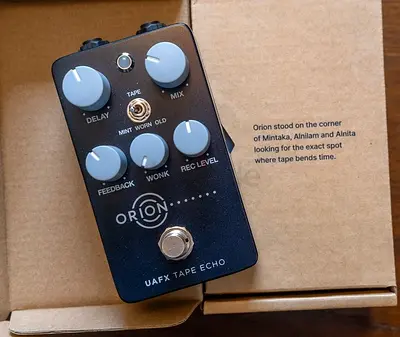 Universal Audio Orion Tape Echo guitar pedal (IN THE BOX)