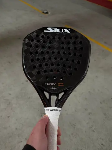 Siux Fenix pro 5 Black Padel Racket - excellent condition like new