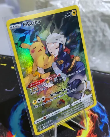 Holo Pikachu Pokémon Card (Lost Origin Gallery Illustration) Ultra Rare- Mint Condition