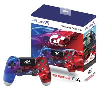PLAYX GRAN TURISMO 7 LIMITED EDITION WIRELESS PS4 CONTROLLER