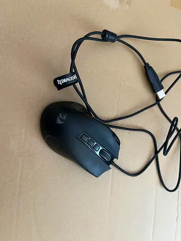 Mouse Redragon Predator Model M612-RGB Wired Gaming Mouse - Good Working Condition