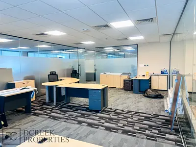 Prestigious Fully Furnished Office | Free DEWA, AC & Internet | Karama