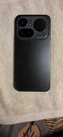 Nothing 4a pro (black) with protective case and new— good condition